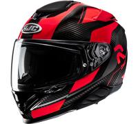 HJC RPHA 71 Carbon Hamil Casque, noir/rouge, Taille S (55/56)