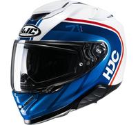HJC RPHA 71 Mapos Casque, Blanc/bleu, Taille XS (54/55)