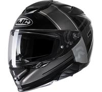 HJC RPHA 71 Zecha Casque, noir/chrome, Taille L (58/59)
