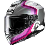 HJC RPHA 72 Ernem Casque, Blanc/Gris/Rose, Taille XXS (52/53)