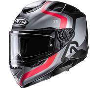 HJC RPHA 72 Ernem Casque, Noir/Gris/Rouge, Taille S (55/56)