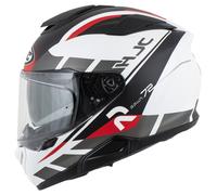 HJC Casque moto RPHA 72 Value MC1SF Intégral Mat noir/blanc/rouge L