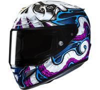 HJC RPHA12 KRAKEN - S - RPHA12 KRAKEN MC28 - BLANC/BLEU/VIOLET