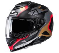 HJC RPHA71 Hapel MC1SF Casque Intégral Mat/Noir/Anthracite/Rouge XL noir XL