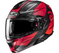 HJC RPHA91 BLAT - L - RPHA91 BLAT MC1SF - NOIR/ROUGE