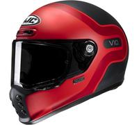 HJC V10 Grape Casque, noir/rouge, Taille XS (54/55)