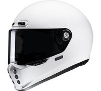 HJC V10 Solid Casque, Blanc, Taille M (57/58)