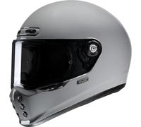 HJC V10 Solid Casque, gris, taille XL pour homme