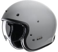 HJC V31 Solid Retro Jet Helmet (Gray,M (57/58))