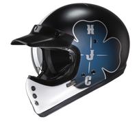 HJC V60 Ofera Casque, noir/bleu, Taille M (57/58)