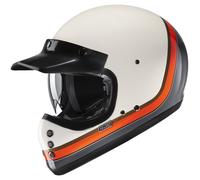 HJC V60 Scoby MC7 Casque Intégral Blanc/Orange/Gris XS unisex