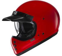 HJC V60 Solid Deep Casque, Rouge, Taille XS (54/55)