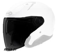 HJC HJ-39 Visière, gris pour homme