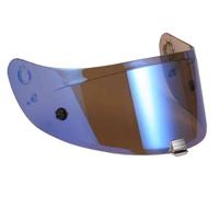 HJC Visière HJ40 compatible avec RPHA 71, bleu miroir