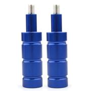 HJDGHU Support de Phare Moto 1Pair Phare Spot Support de fixation la lumière Bouge brouillard M6 & M8 Base support poteau moto(2PC Blue)