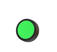 HJDIPCKYVG Bouton Switch Control Start Stop Self Reset No Lamp Normally Open Normally Closed Screw Pin Connection without Lamp Momentary (PC-Green,1NO1NC)