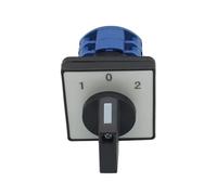 HJDIPCKYVG LW28-20 LW26-20 Series 2/3/4 Position 8 Terminals Rotary CAM Changeover Switch with Screws Tool 660V 20A (1-0-2)