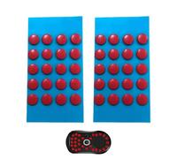 HJDJBD Lot de 40 patins de souris pour Wallhack Pro Superglide Performance sur verre Tapis de souris fins pour un contrôle maximal et un glissement sans effort Pieds de souris pour jeux et bureau 0,6