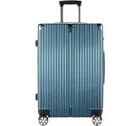 HJDQMDHA Silencieux Valise à Cadre en Aluminium, Bagage de Rangement de Grande capacité, boîtier de Chariot de Voyage Portable, Coque Rigide PC, Bagage à Main Lisse