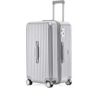 HJDQMDHA Silencieux Valise à Coque Rigide avec roulettes et Serrure TSA, Chariot à poignée Large, Rangement de Grande capacité, Bagage à Main Lisse