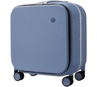 HJDQMDHA Silencieux Valise à Coque Rigide PC avec Cadre en Aluminium Bagage à Main Espace Interne raisonnable boîtier de Chariot de Voyage Portable Lisse