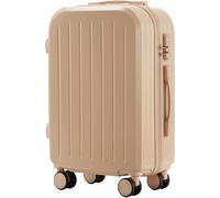 HJDQMDHA Silencieux Valise à Main ABS avec poignée, Valise à roulettes universelles, Rangement de Grande capacité, Bagage à Main Lisse