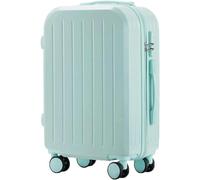 HJDQMDHA Silencieux Valise à Mot de Passe avec Roue Universelle TPE Absorbant Les Chocs, boîtier de Chariot de Voyage Portable, Stockage de Grande capacité, Bagage à Main Lisse