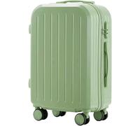 HJDQMDHA Silencieux Valise à Mot de Passe avec Roue Universelle TPE Absorbant Les Chocs, boîtier de Chariot de Voyage Portable, Stockage de Grande capacité, Bagage à Main Lisse