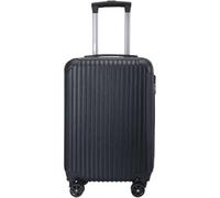 HJDQMDHA Silencieux Valise Rigide approuvée par Les compagnies aériennes, Bagage à Main de 20 Pouces, avec Rotor à 360 °, Doubles Roues, Valise de Voyage Portable Lisse