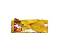 HJFCZH Bandeau avec nœud imprimé drapeau de l'Espagne - Mélange de nylon doux et doux pour la peau pour séances photo de nouveau-né et cadeaux de fête prénatale