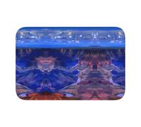 HJFCZH Beauty Grand Canyon Tapis à ourlet imprimé 40 x 60 cm - Housse de bain en polyester durable avec dos antidérapant pour salle de bain, meuble-lavabo et suites d'invités