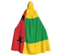 HJFCZH Cape à capuche pour adulte Motif drapeau de la Guinée-Bissau