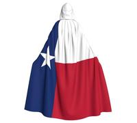 HJFCZH Cape à capuche pour adulte Motif drapeau du Texas pour Halloween assurant un entretien facile et une utilisation durable