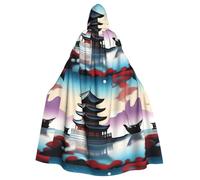 HJFCZH Cape à capuche The Pearl of the Ori Picture Halloween pour adulte à porter pendant Halloween, jeu de rôle