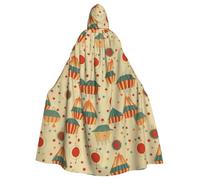 HJFCZH Cape à capuche vintage pour adulte pour adulte assurant un entretien facile et une utilisation durable