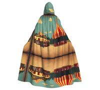 HJFCZH Cape à capuche vintage pour adulte pour adulte assurant un entretien facile et une utilisation durable