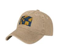 HJFCZH Casquette de baseball noire avec imprimé léopard aux yeux profonds en coton classique pour homme et femme, légère et respirante, naturel, Taille unique