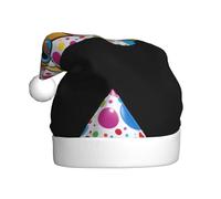 HJFCZH Chapeau d'anniversaire motif chenille imprimé chapeau de Noël pour adulte, ce qui en fait un cadeau amusant et durable pour homme et femme