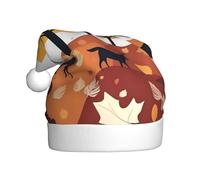 HJFCZH Chapeau de Noël Autumn at the Zoo Picture pour adulte - Accessoire de qualité doux, léger et moelleux