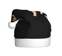 HJFCZH Chapeau de Noël avec impression d'amour mutuel pour adulte, ce qui en fait un cadeau amusant et durable pour homme et femme