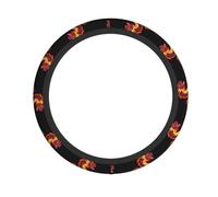 HJFCZH Couche de roue conçue par Fire Dragon in The Lava Prints - Néoprène de qualité pour une durabilité et une protection maximales
