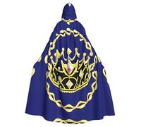 HJFCZH Diadème fantaisie Halloween adulte cape à capuche pour adulte à porter pendant Halloween, jeu de rôle