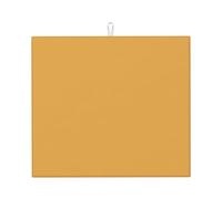 HJFCZH Glaze Yellow Prints Tapis de séchage de cuisine - Couvre-lit absorbant avec imprimés vibrants, housse de comptoir à séchage rapide pour vaisselle et ustensiles - Antidérapant