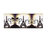 HJFCZH Grand tapis de souris Tour Eiffel Amour Paris 30,5 x 80 cm