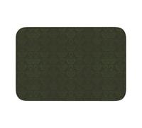 HJFCZH Hunter Tapis de bain en polyester ultra absorbant pour salle de bain, coiffeuse et suites d'invités Vert 101,6 x 152,4 cm
