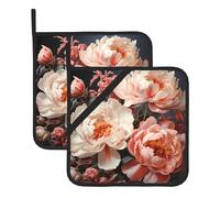 HJFCZH Lot de 2 maniques épaisses et durables pour soulever les couvercles dans la cuisine, enlever les bols et les assiettes des micro-ondes et fours blancs