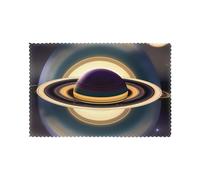 HJFCZH Lot de 6 beaux sets de table Saturne pour table de salle à manger pour la maison et les banquets, faciles à nettoyer à température ambiante pour une utilisation durable