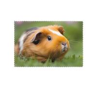 HJFCZH Lot de 6 sets de table mignons en forme de cochons d'Inde pour table de salle à manger pour la maison et les banquets, faciles à nettoyer à température ambiante pour une utilisation durable