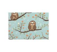 HJFCZH Lot de 6 sets de table paresseux mignons à suspendre pour table de salle à manger pour la maison et les banquets, faciles à nettoyer à température ambiante pour une utilisation durable