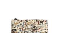 HJFCZH Serre-tête avec nœud pour bébé Motif empreintes de pattes de chien - Mélange de nylon doux pour la peau pour séances photo de nouveau-né et cadeaux de fête prénatale